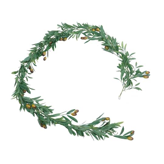6ft. Olive Garland by Ashland®